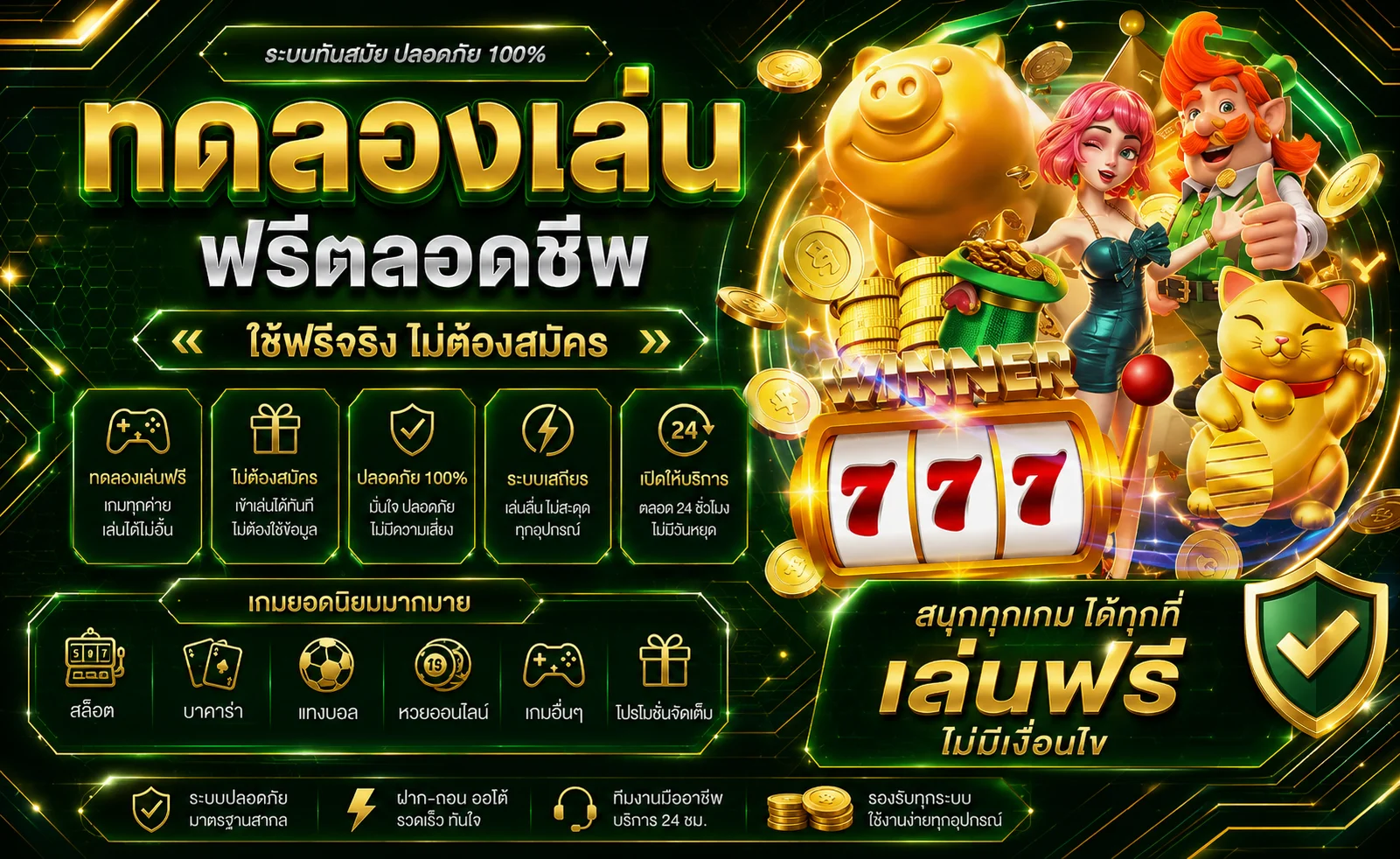 หน้าทดลองเล่นสล็อต PG SLOT ฟรีบน M69XBET